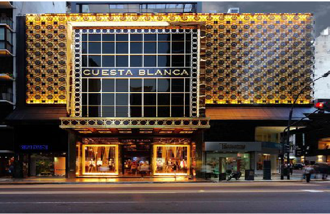 新田门头设计与商业空间的纽带。