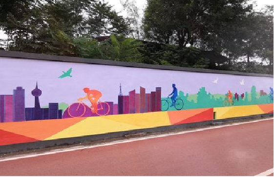 新田墙体彩绘-围墙