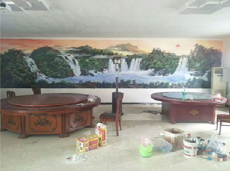 新田墙绘-写实风景