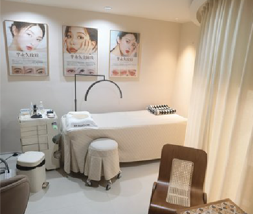 新田美容店装修小技巧