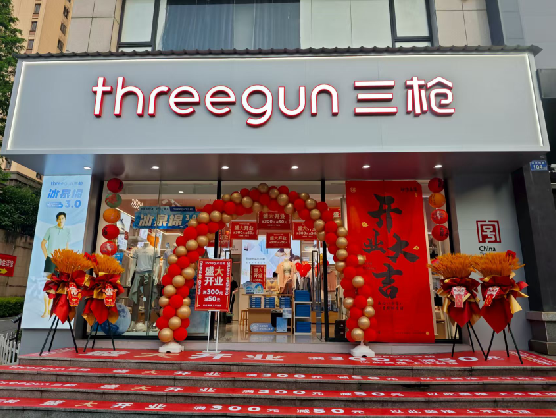 新田三枪连锁店装修