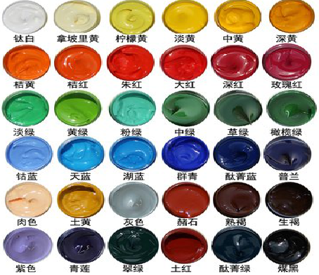 新田墙绘颜色的选择有讲究。