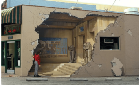 新田判断手绘墙好坏的标准。