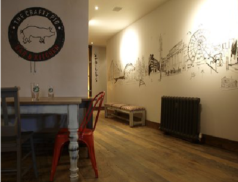 新田教你判断手绘墙质量的好坏。